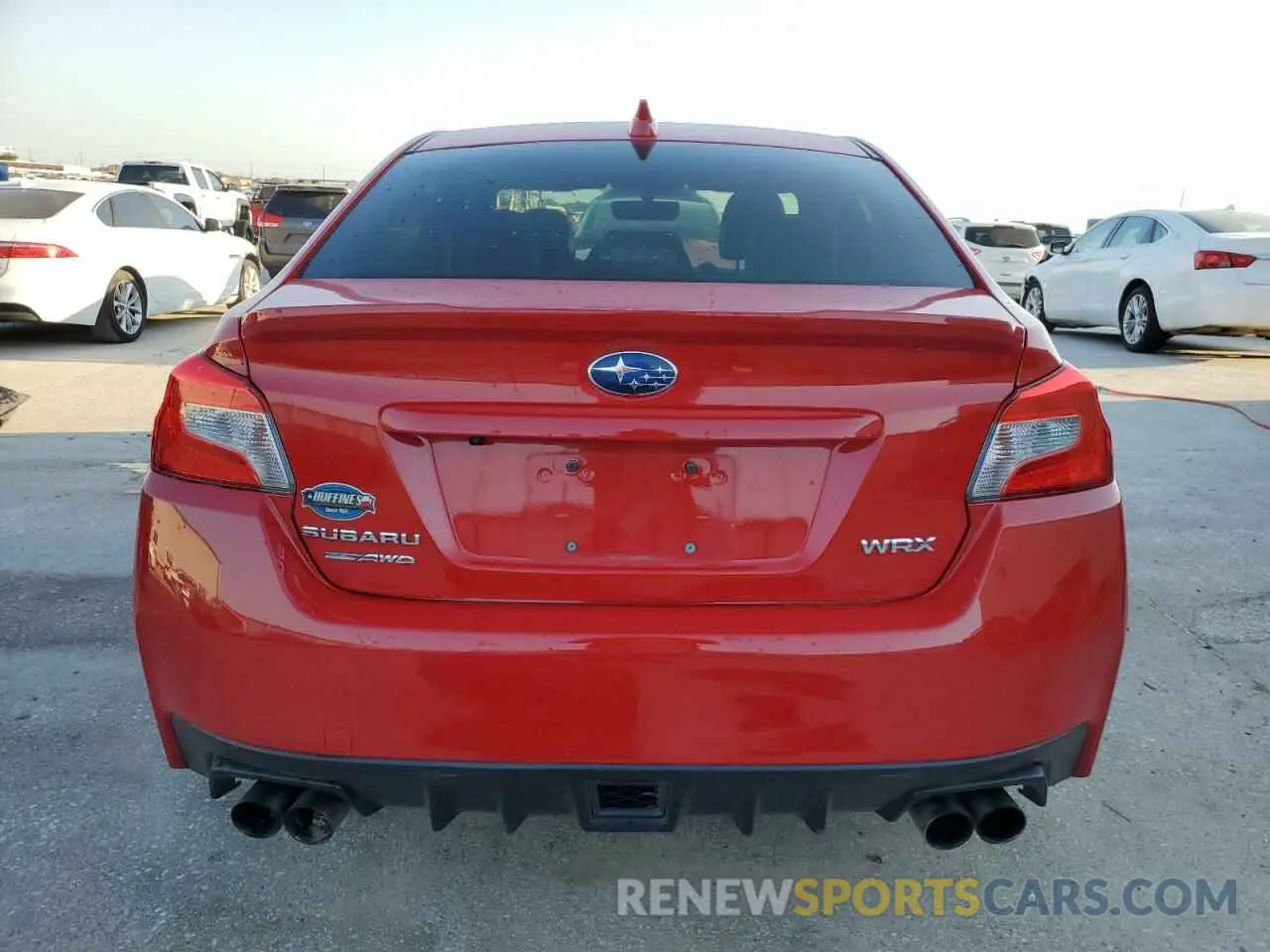 6 Photograph of a damaged car JF1VA1H60K9813425 SUBARU WRX 2019
