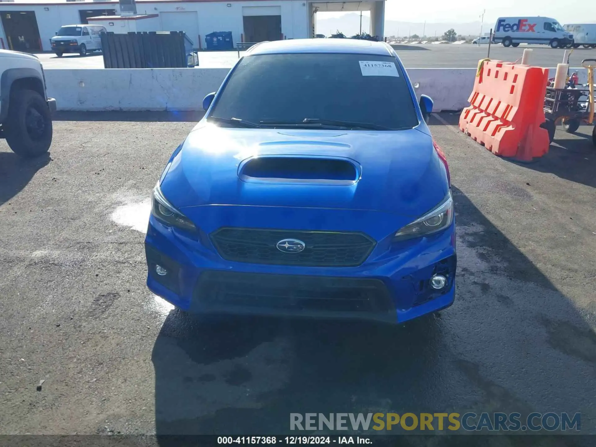 12 Photograph of a damaged car JF1VA1H67K9827967 SUBARU WRX 2019
