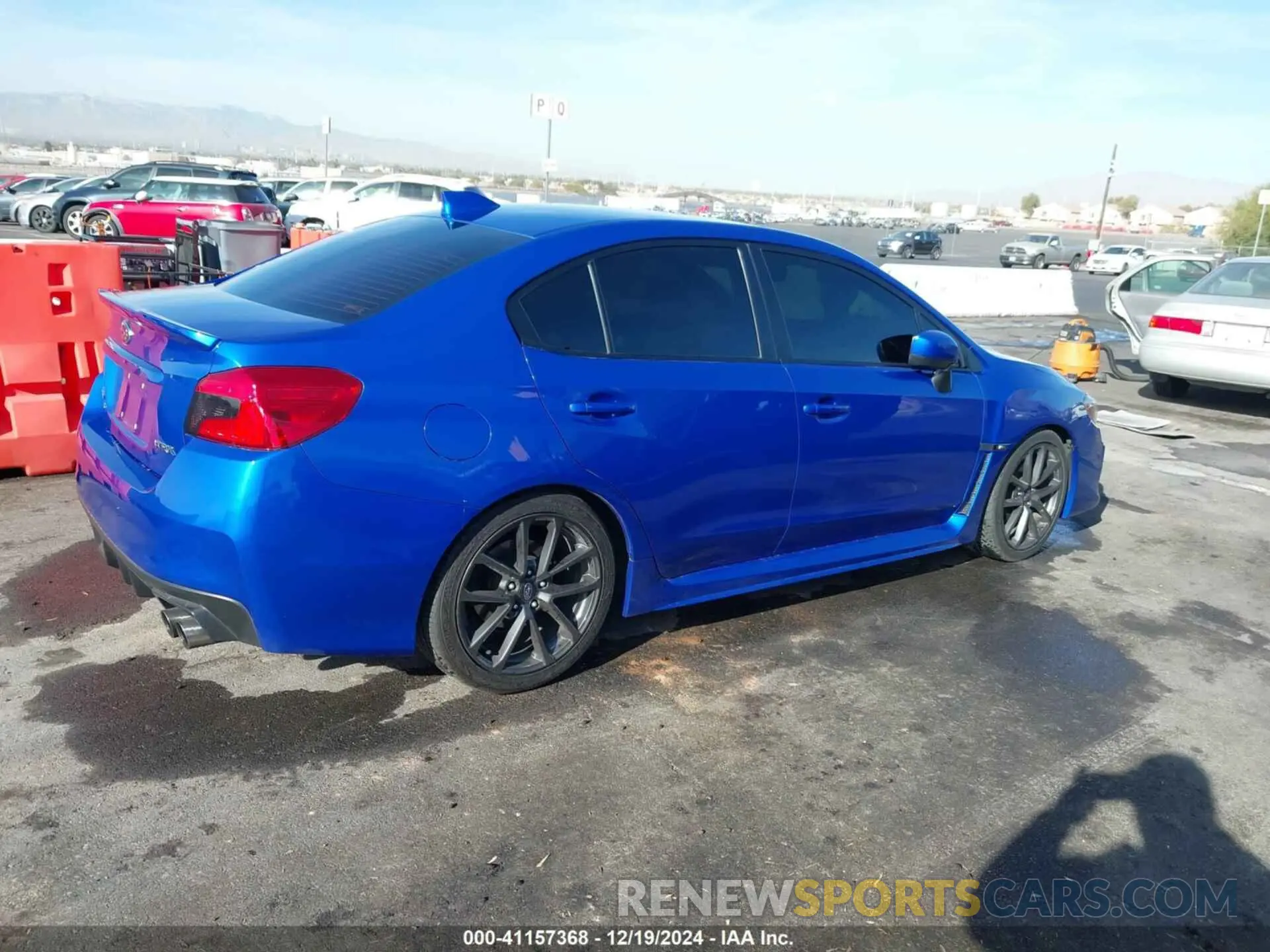 4 Photograph of a damaged car JF1VA1H67K9827967 SUBARU WRX 2019