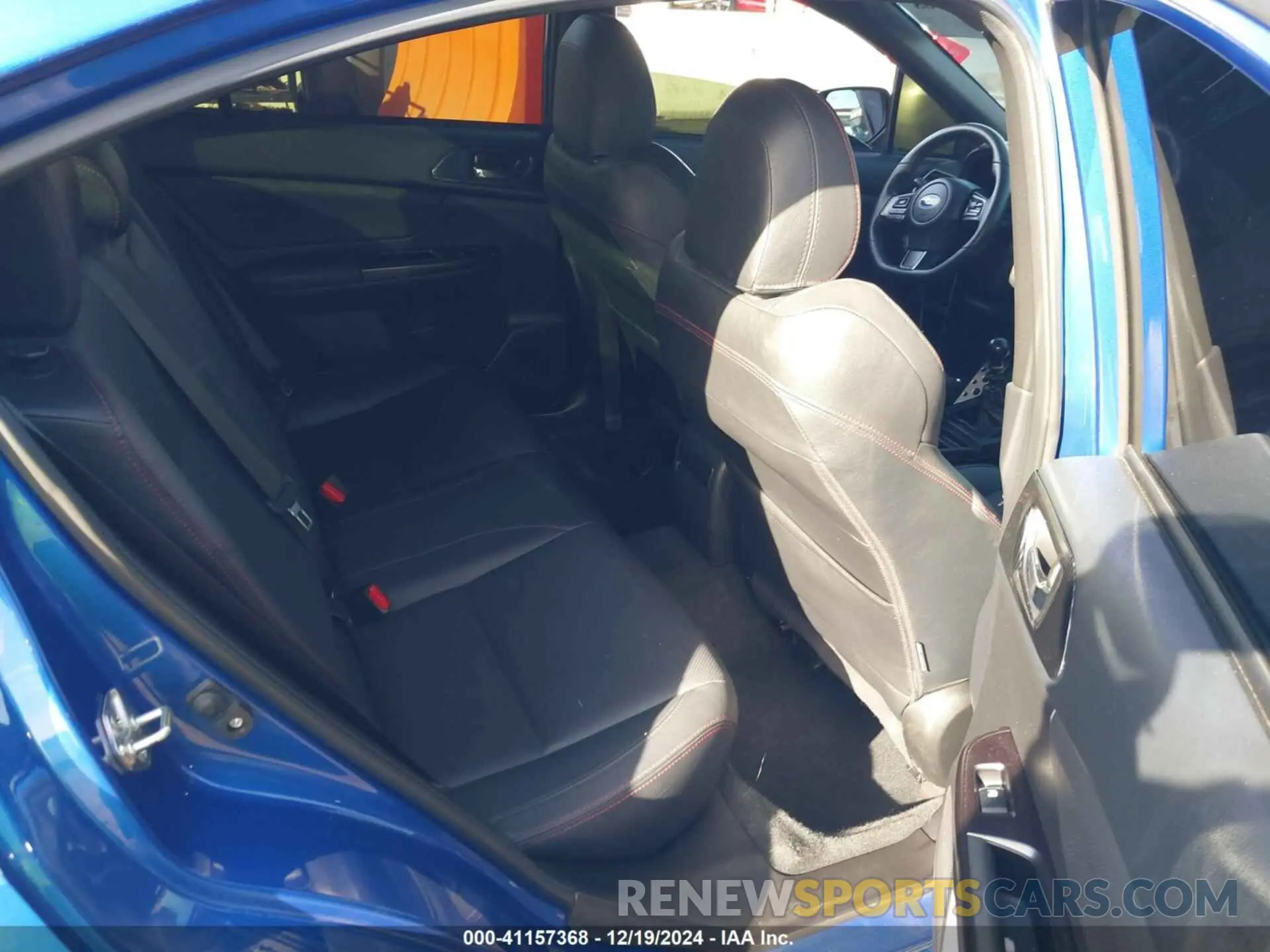 8 Photograph of a damaged car JF1VA1H67K9827967 SUBARU WRX 2019