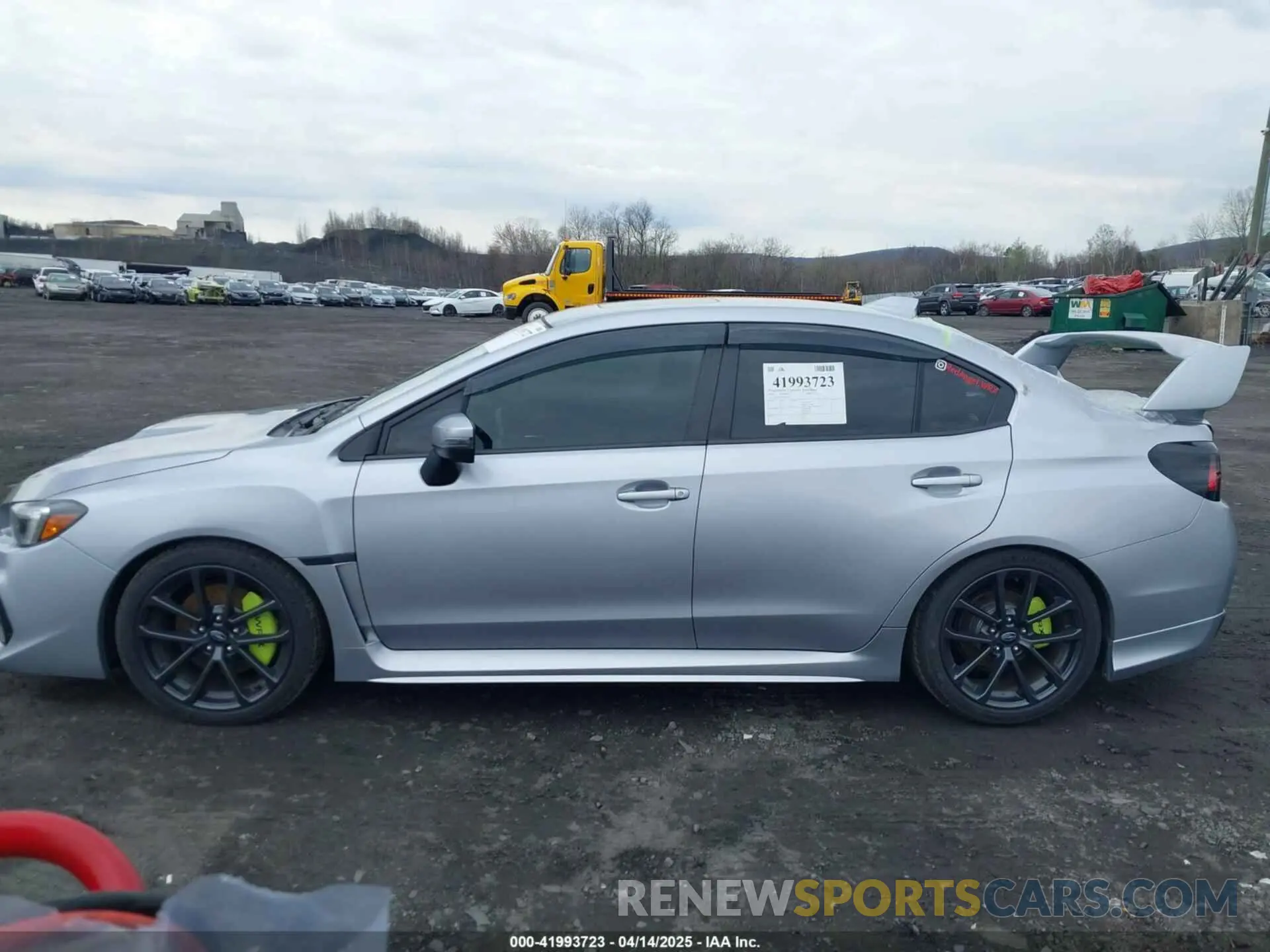 14 Photograph of a damaged car JF1VA1J61K9812729 SUBARU WRX 2019