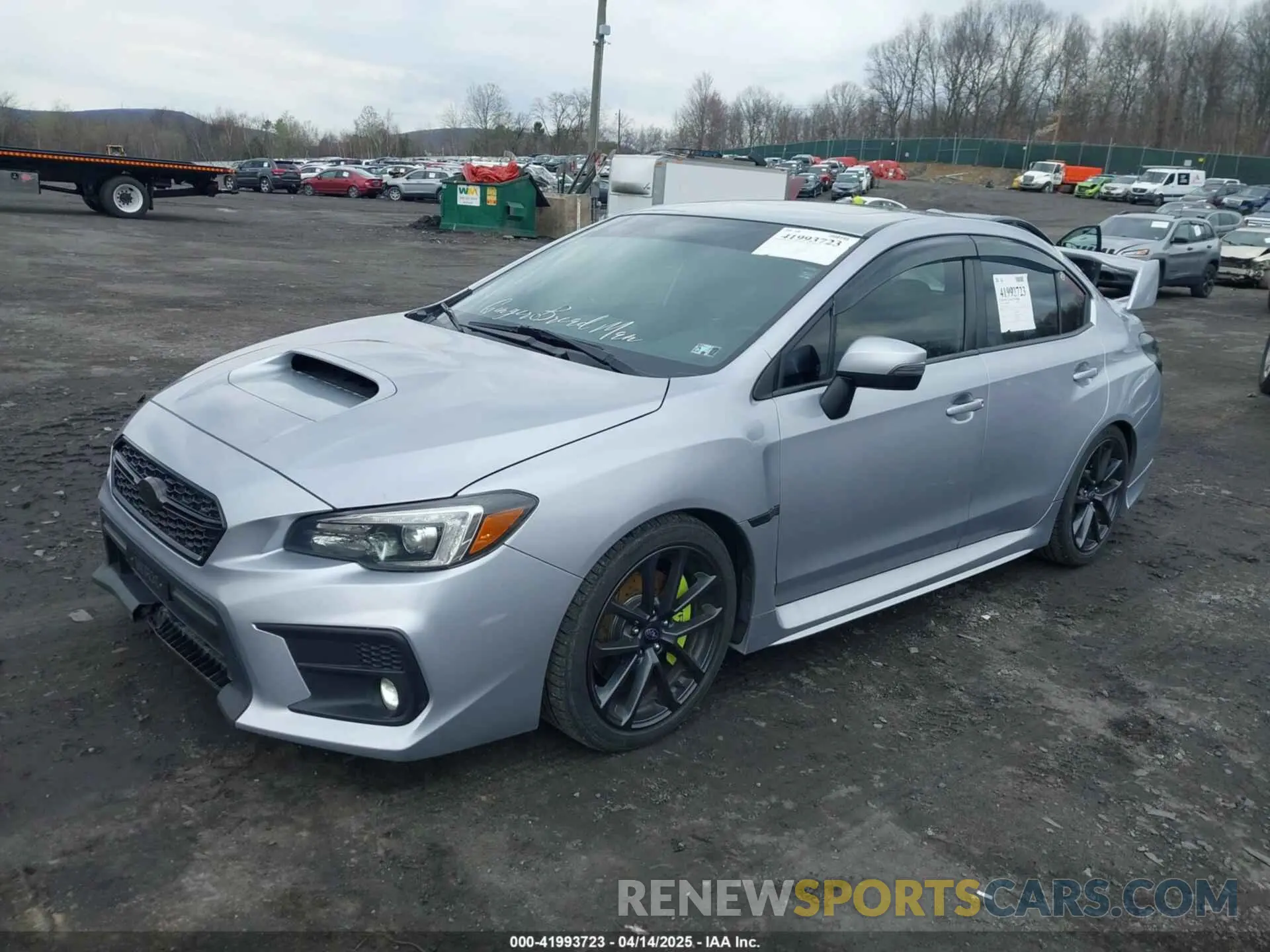 2 Photograph of a damaged car JF1VA1J61K9812729 SUBARU WRX 2019