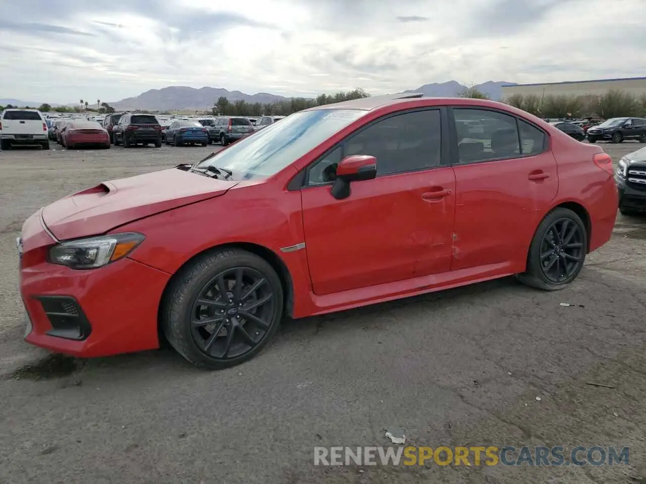 1 Photograph of a damaged car JF1VA1J62K9815932 SUBARU WRX 2019