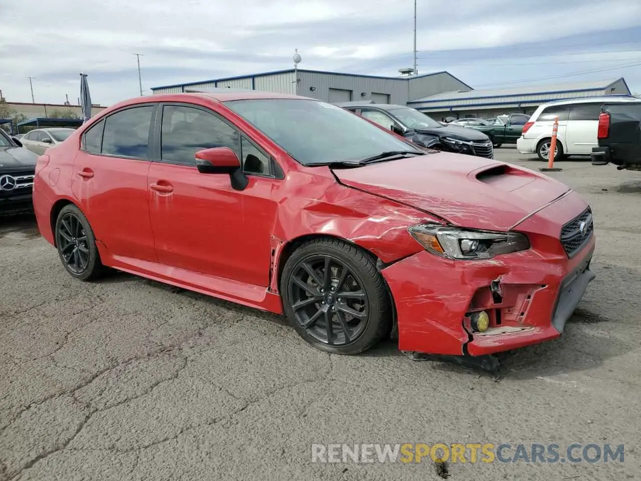 4 Photograph of a damaged car JF1VA1J62K9815932 SUBARU WRX 2019