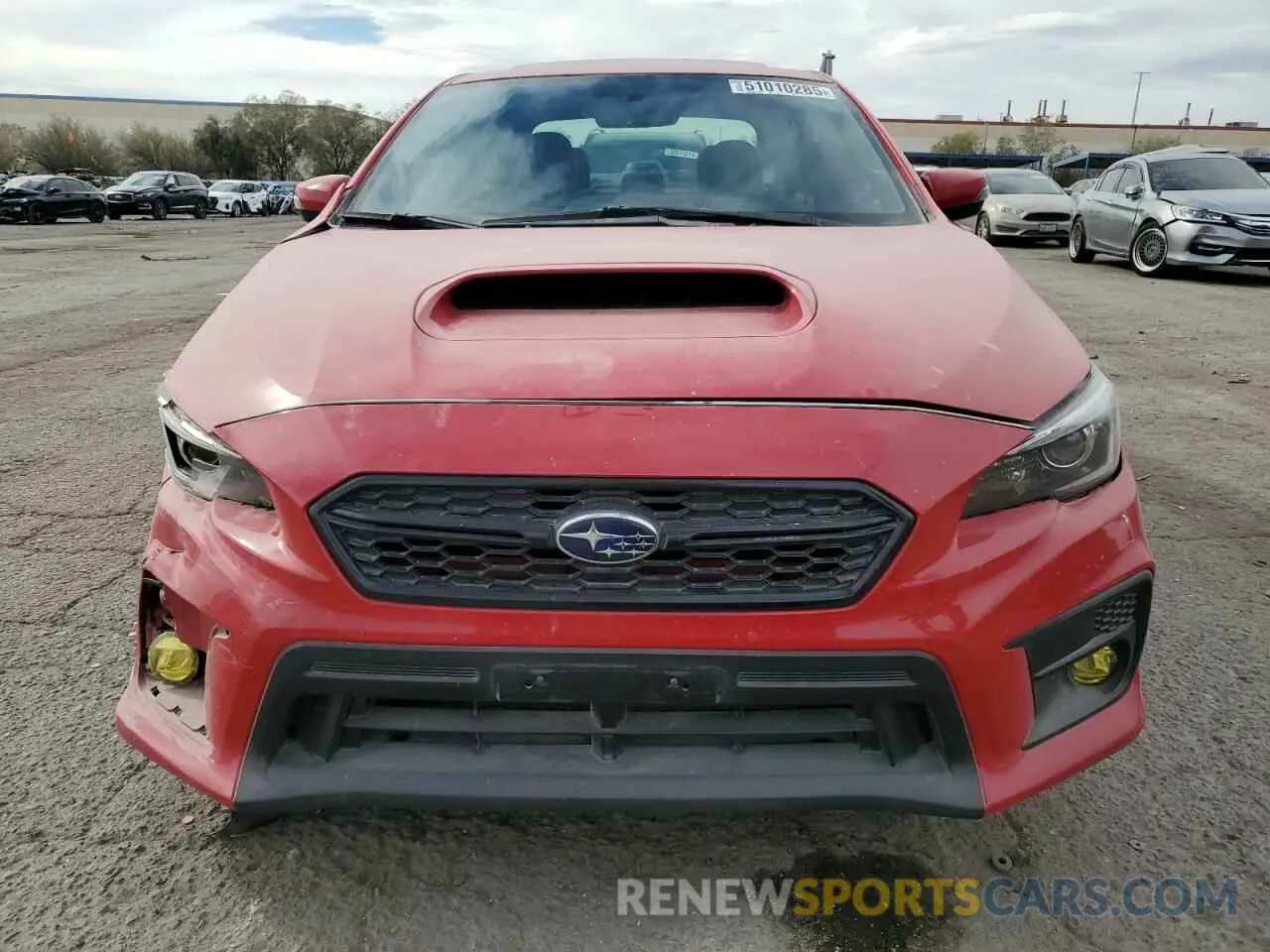5 Photograph of a damaged car JF1VA1J62K9815932 SUBARU WRX 2019