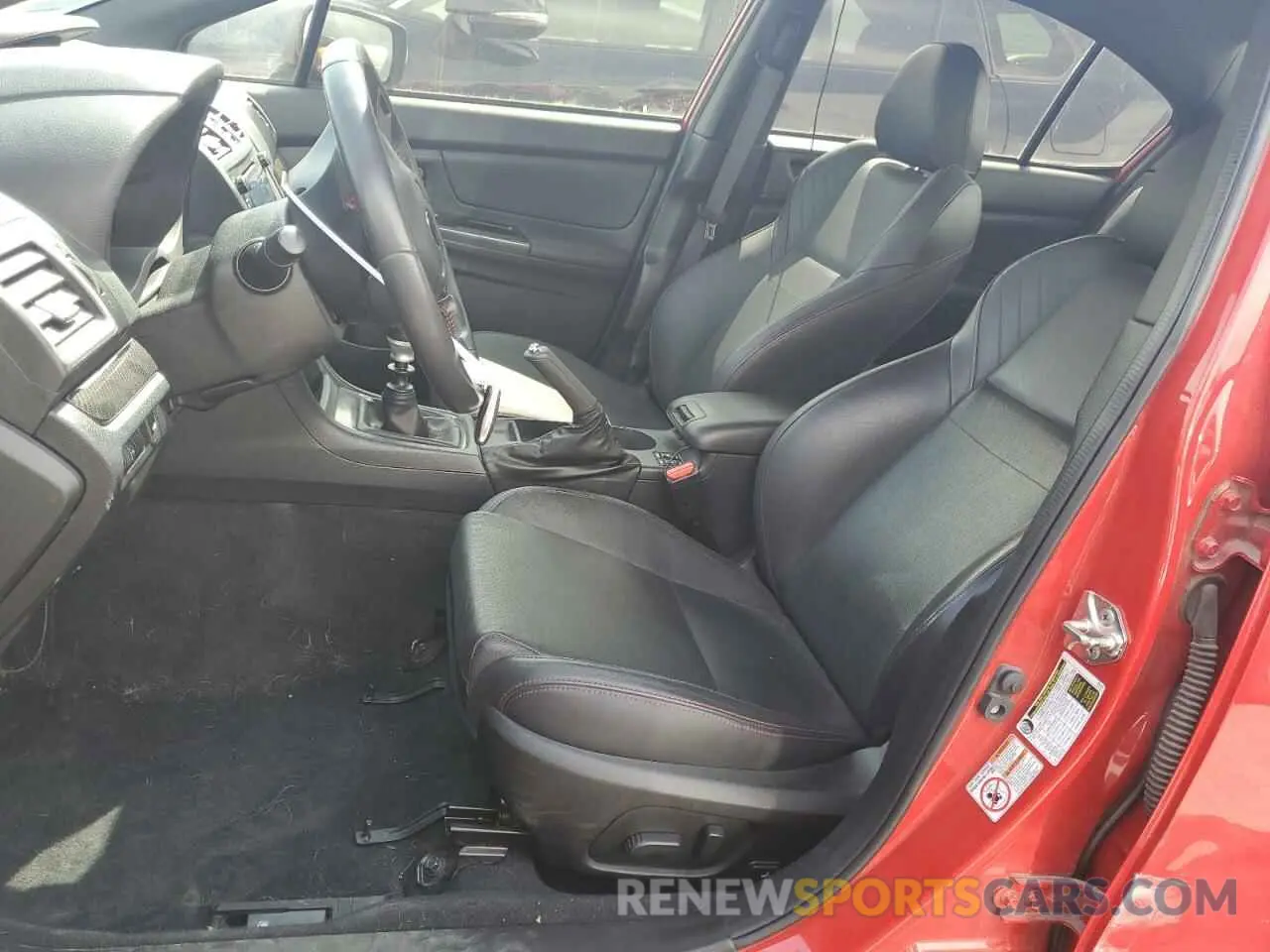 7 Photograph of a damaged car JF1VA1J62K9815932 SUBARU WRX 2019