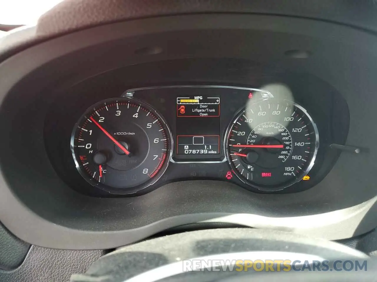9 Photograph of a damaged car JF1VA1J62K9815932 SUBARU WRX 2019