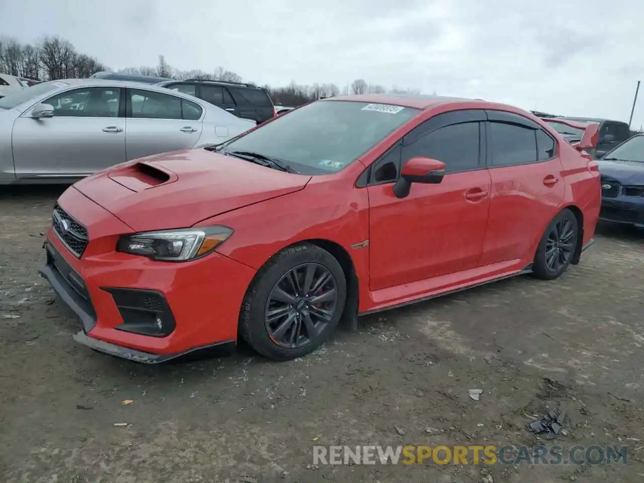 1 Photograph of a damaged car JF1VA1J69K9822165 SUBARU WRX 2019