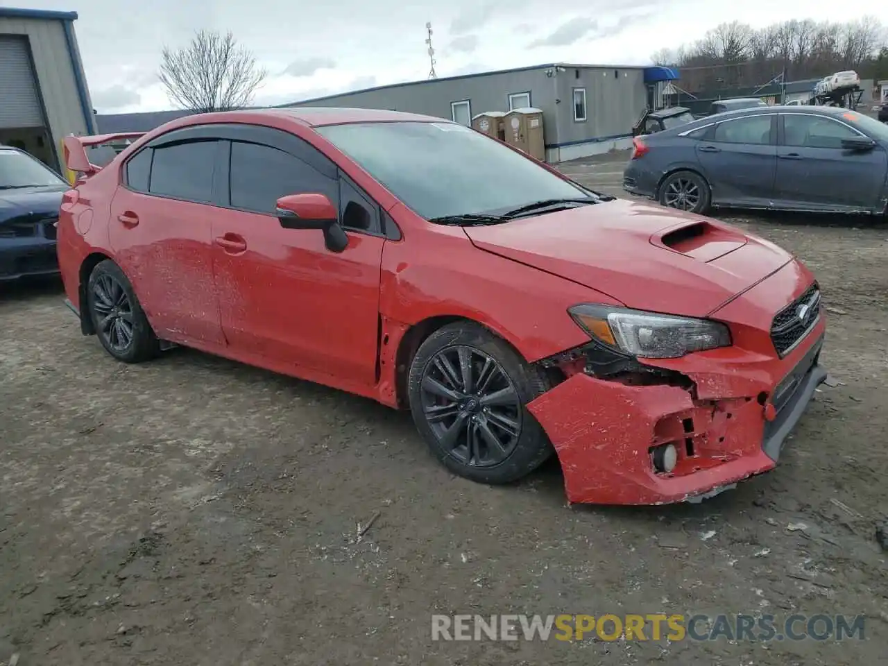 4 Photograph of a damaged car JF1VA1J69K9822165 SUBARU WRX 2019