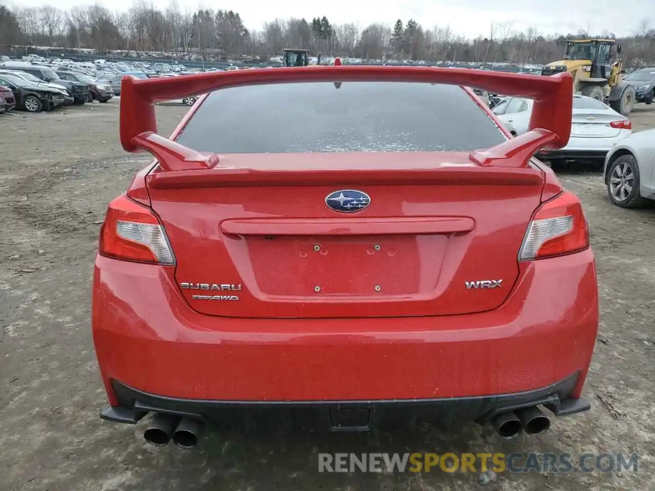 6 Photograph of a damaged car JF1VA1J69K9822165 SUBARU WRX 2019