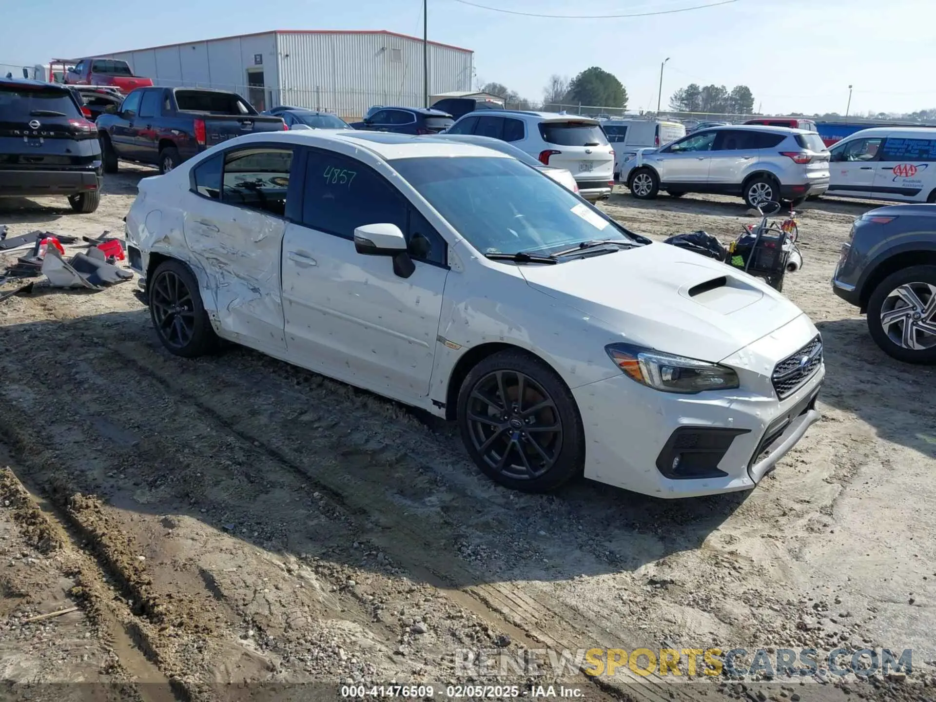 1 Photograph of a damaged car JF1VA1J6XK9800126 SUBARU WRX 2019