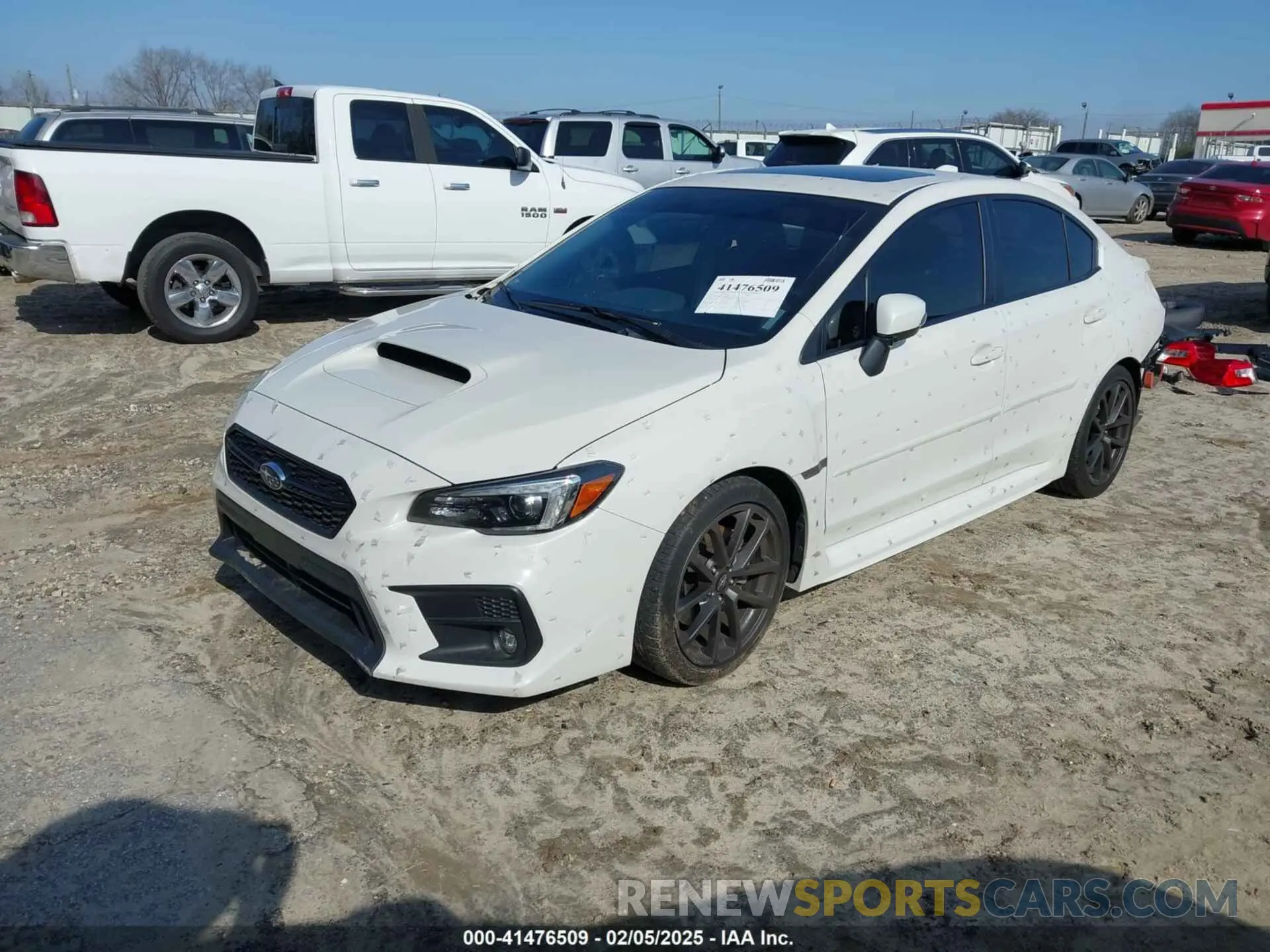 2 Photograph of a damaged car JF1VA1J6XK9800126 SUBARU WRX 2019