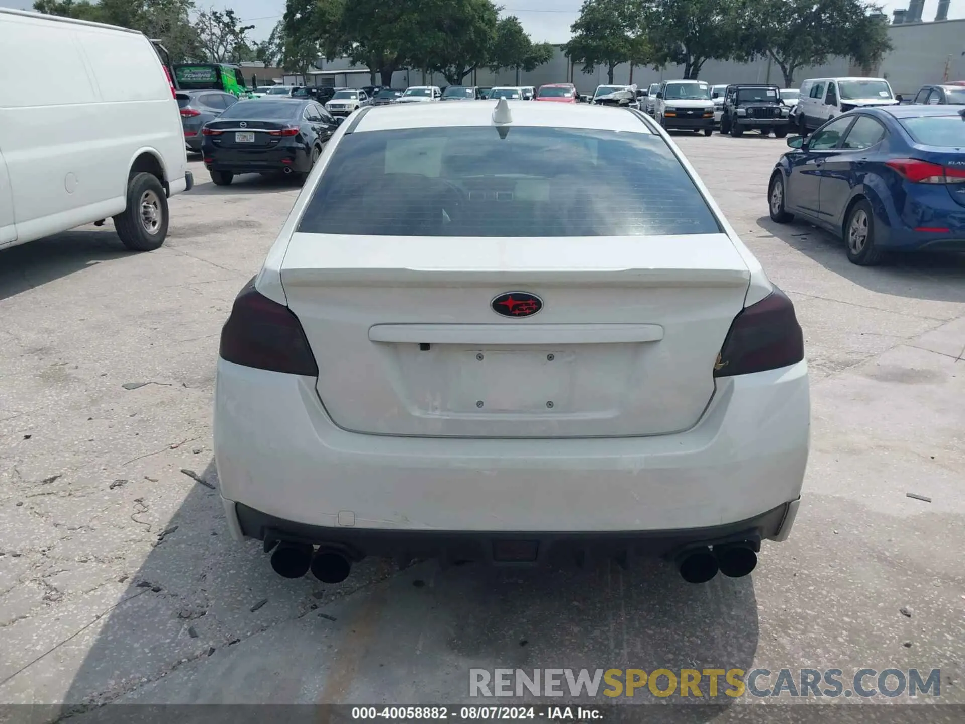 16 Photograph of a damaged car JF1VA1N66K8827839 SUBARU WRX 2019