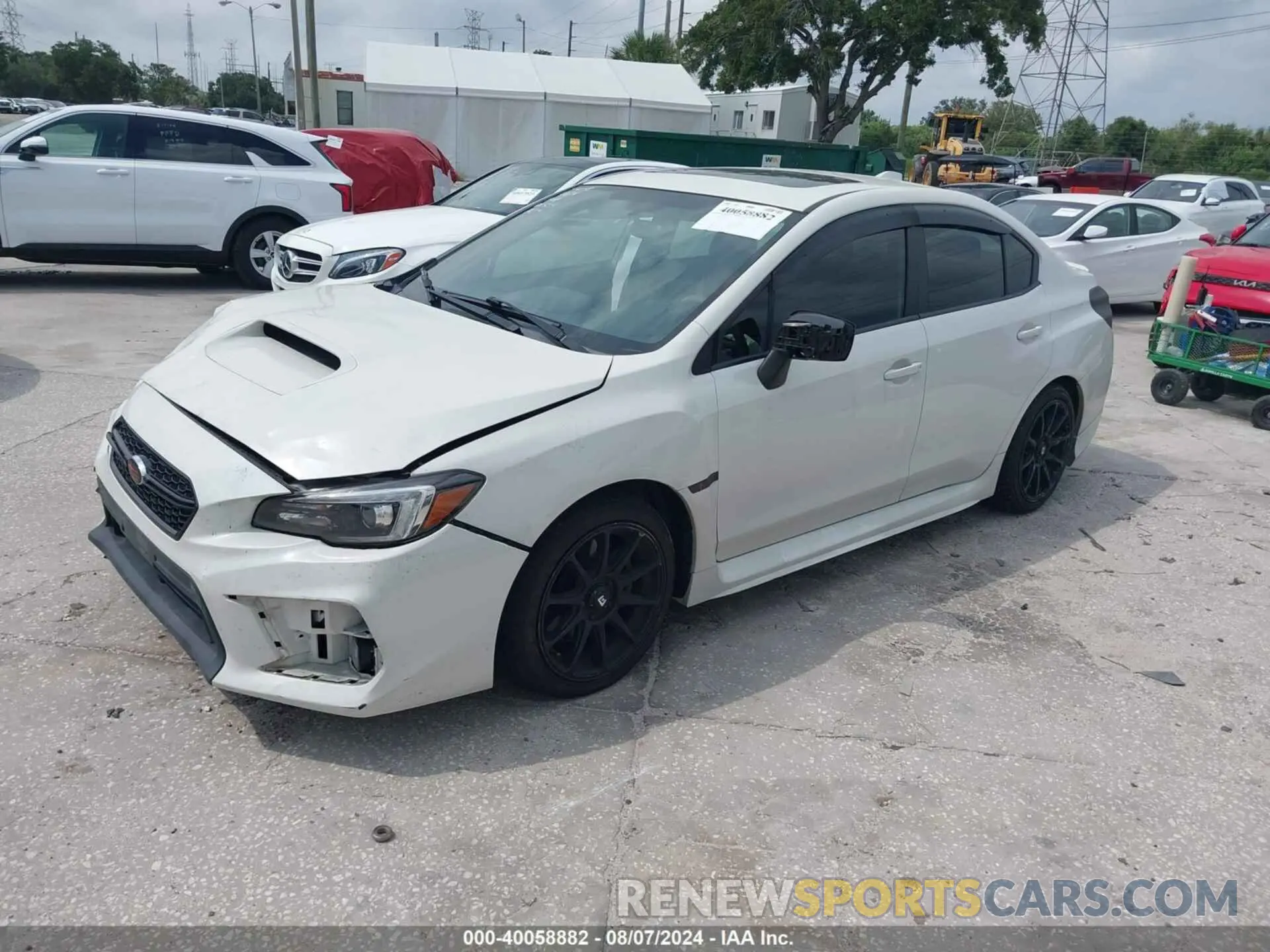 2 Photograph of a damaged car JF1VA1N66K8827839 SUBARU WRX 2019