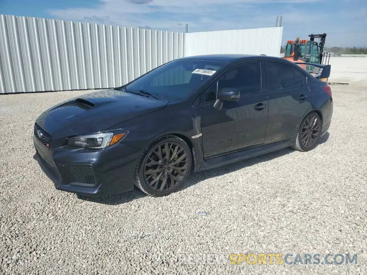 1 Photograph of a damaged car JF1VA2R63K9827131 SUBARU WRX 2019