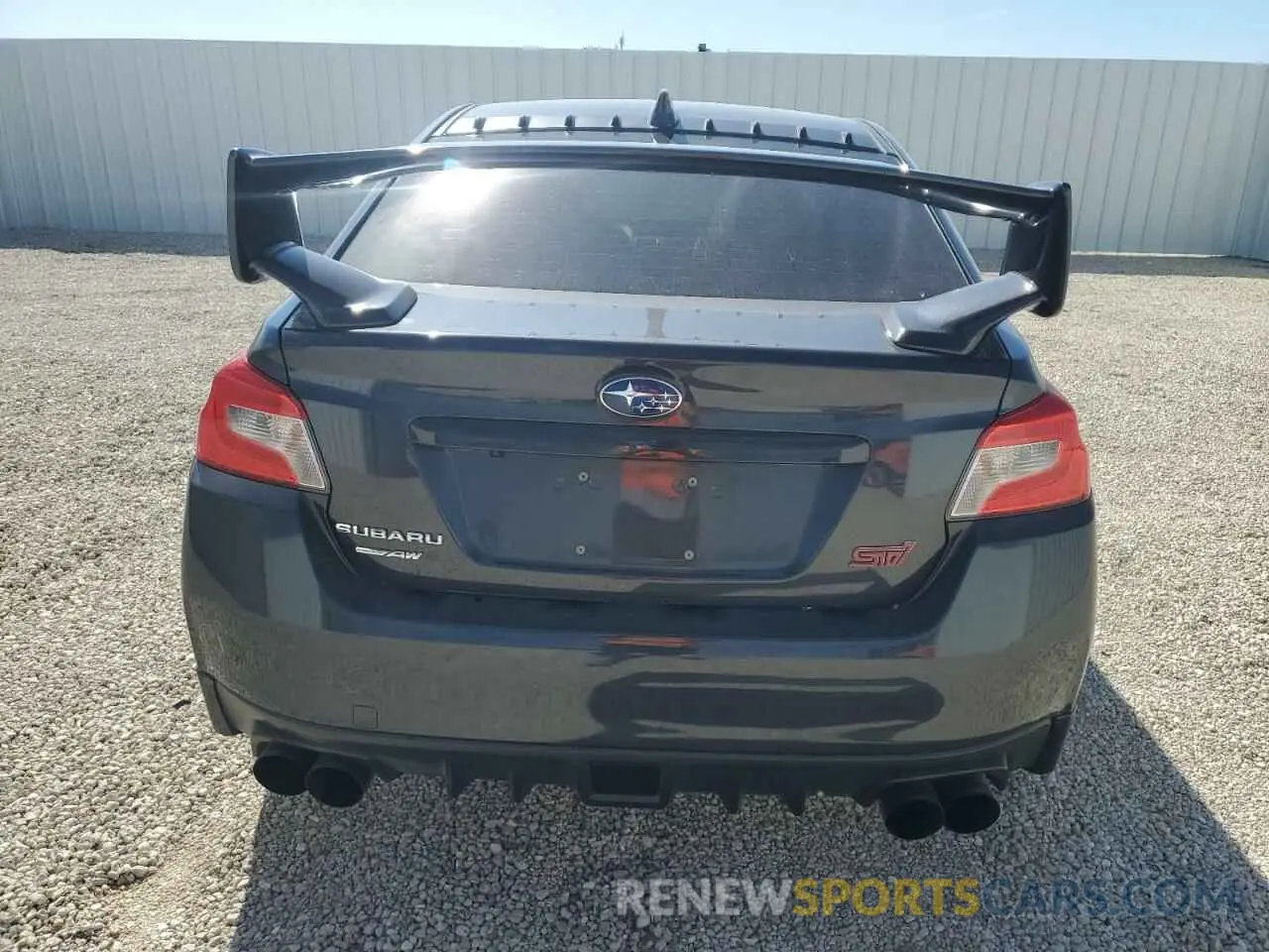 6 Photograph of a damaged car JF1VA2R63K9827131 SUBARU WRX 2019
