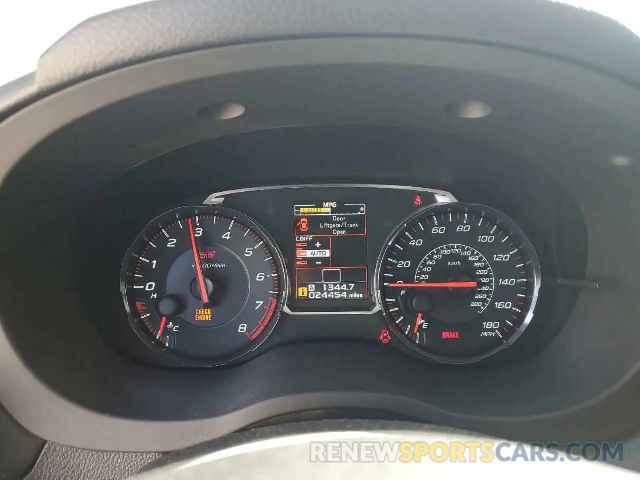 9 Photograph of a damaged car JF1VA2R63K9827131 SUBARU WRX 2019