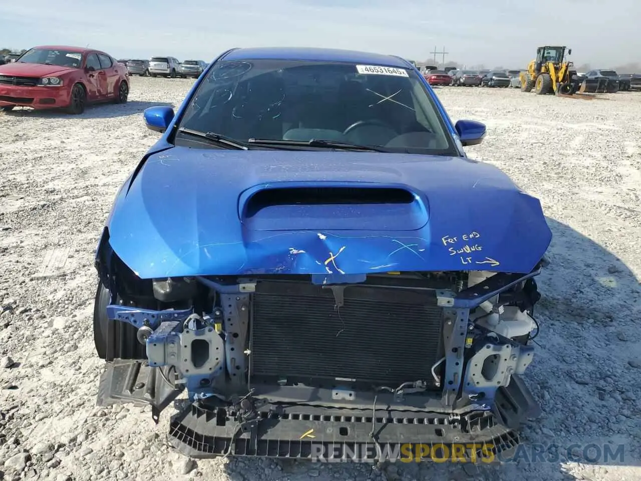 5 Photograph of a damaged car JF1VA2R65K9814137 SUBARU WRX 2019