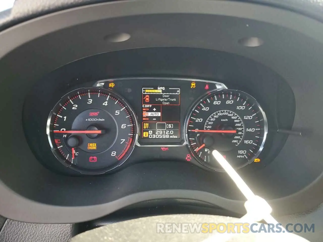 9 Photograph of a damaged car JF1VA2R65K9814137 SUBARU WRX 2019