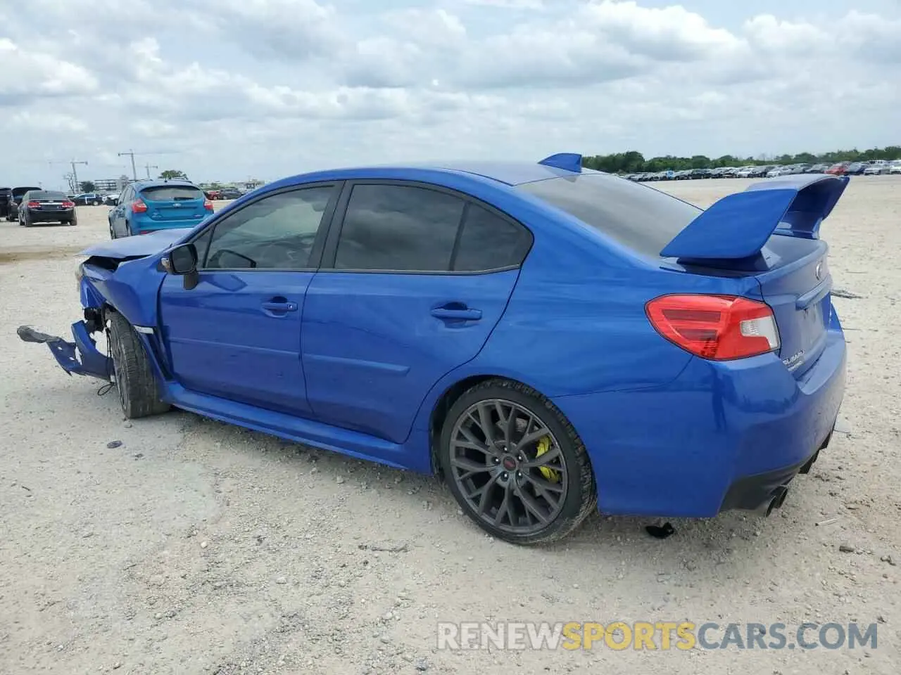 2 Photograph of a damaged car JF1VA2R65K9825395 SUBARU WRX 2019