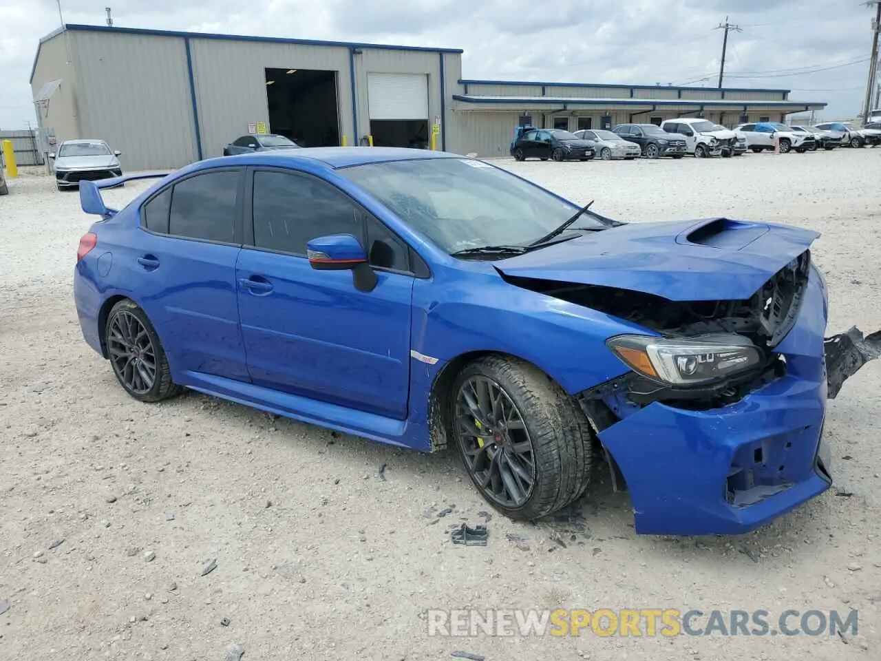 4 Photograph of a damaged car JF1VA2R65K9825395 SUBARU WRX 2019