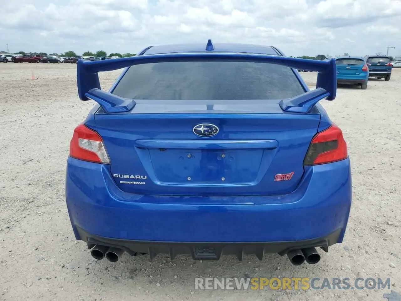 6 Photograph of a damaged car JF1VA2R65K9825395 SUBARU WRX 2019