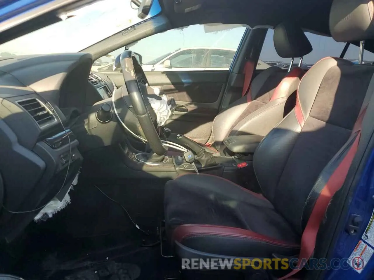 7 Photograph of a damaged car JF1VA2R65K9825395 SUBARU WRX 2019