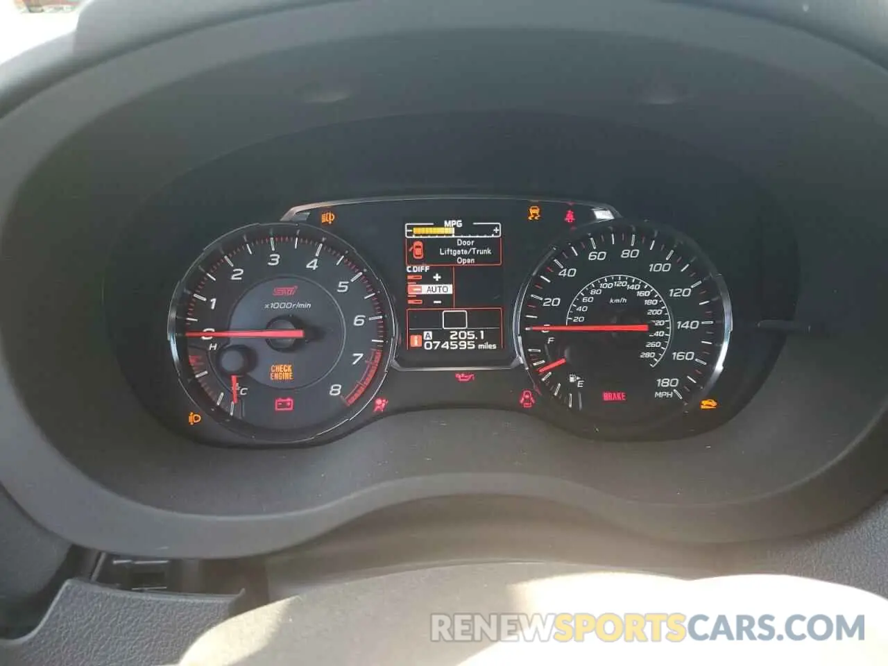 9 Photograph of a damaged car JF1VA2R65K9825395 SUBARU WRX 2019