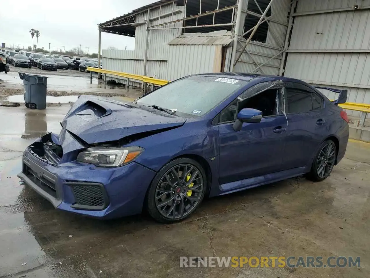 1 Photograph of a damaged car JF1VA2R67K9812437 SUBARU WRX 2019