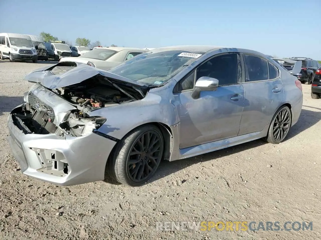 1 Photograph of a damaged car JF1VA2R68K9817064 SUBARU WRX 2019