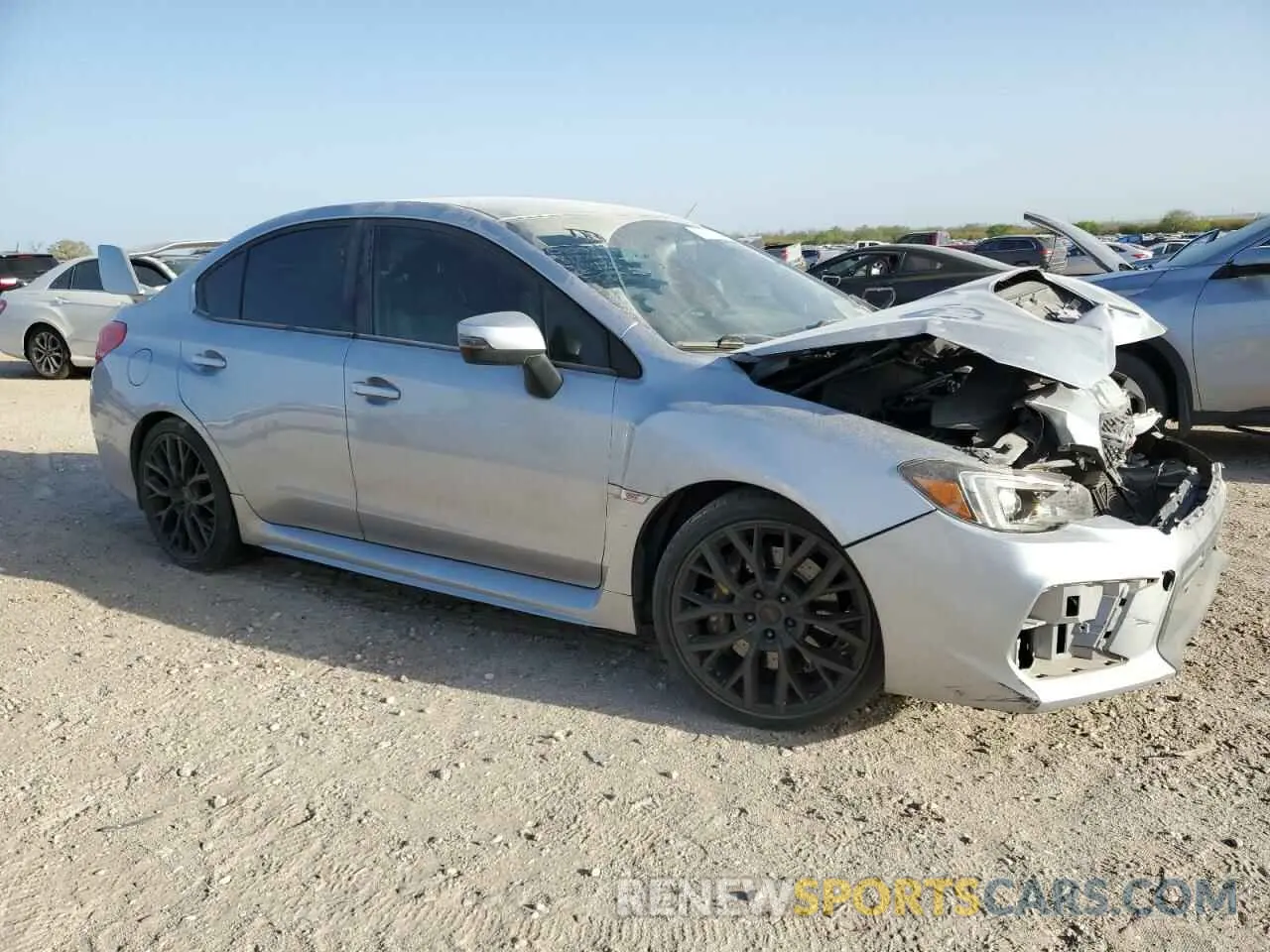 4 Photograph of a damaged car JF1VA2R68K9817064 SUBARU WRX 2019