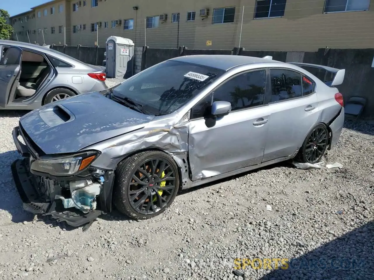 1 Photograph of a damaged car JF1VA2S60K9822026 SUBARU WRX 2019