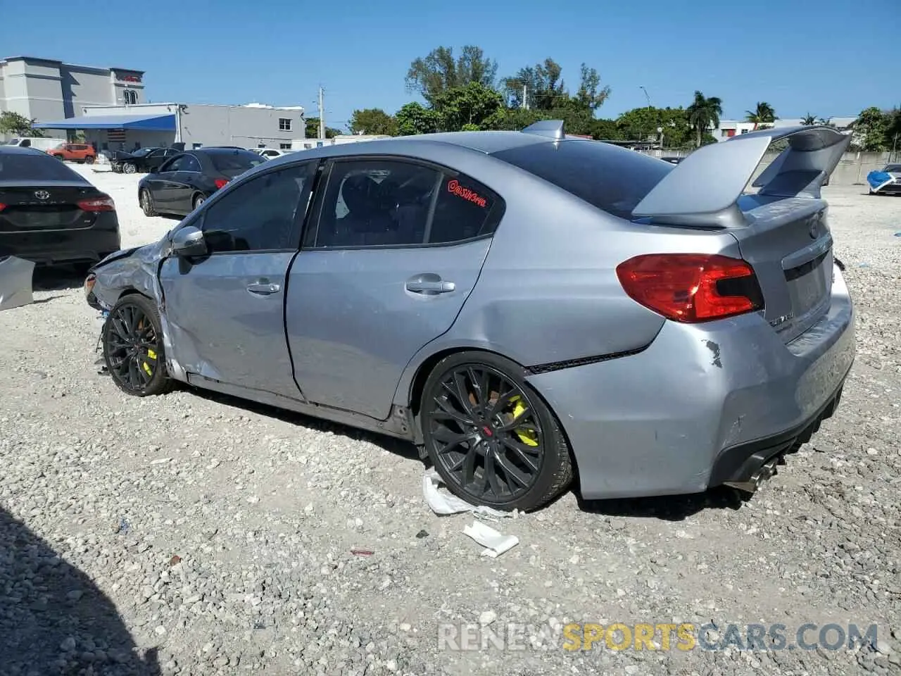 2 Photograph of a damaged car JF1VA2S60K9822026 SUBARU WRX 2019
