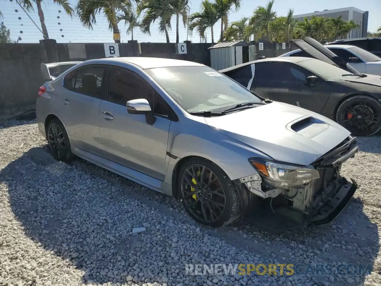4 Photograph of a damaged car JF1VA2S60K9822026 SUBARU WRX 2019
