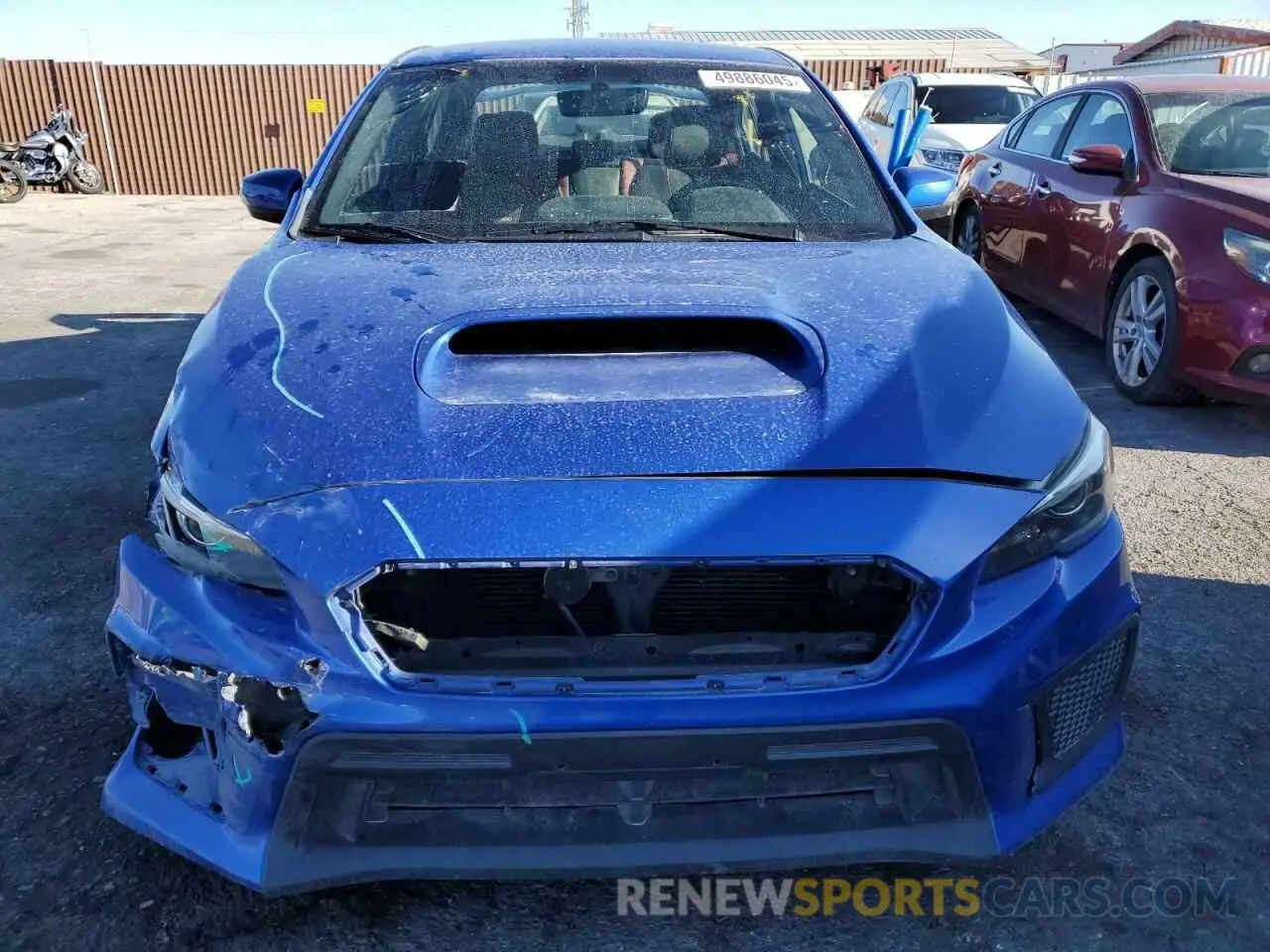 5 Photograph of a damaged car JF1VA2S60K9827503 SUBARU WRX 2019
