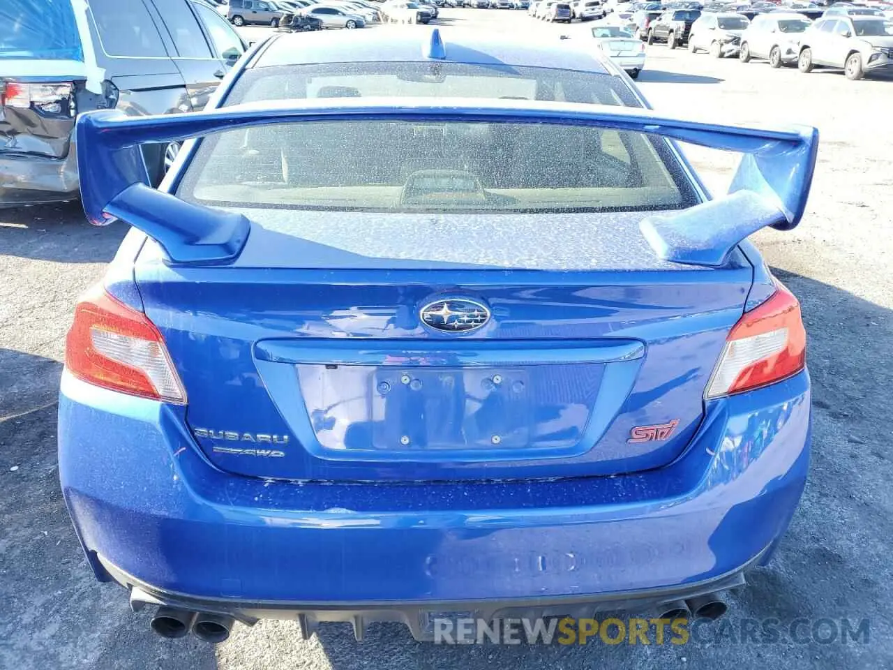 6 Photograph of a damaged car JF1VA2S60K9827503 SUBARU WRX 2019
