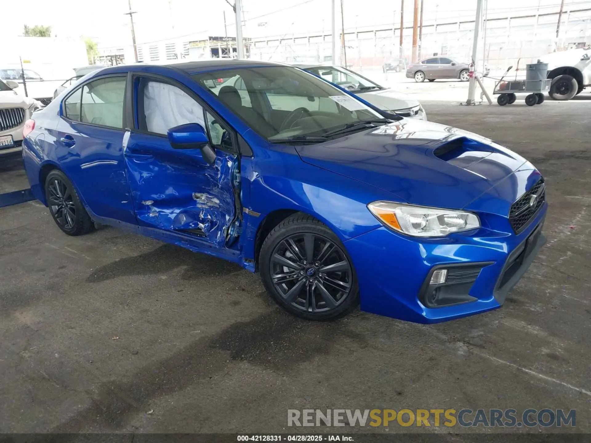 1 Photograph of a damaged car JF1VA1A60L9808981 SUBARU WRX 2020