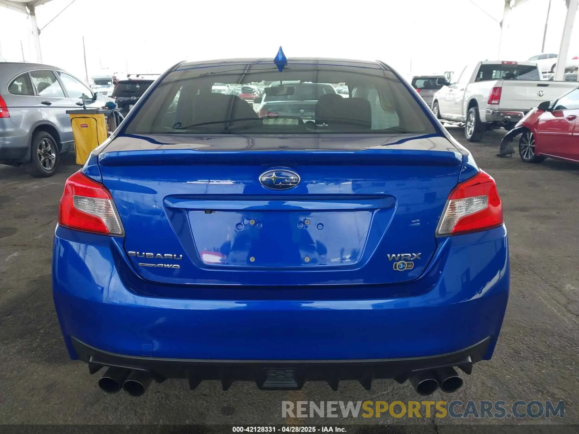 17 Photograph of a damaged car JF1VA1A60L9808981 SUBARU WRX 2020