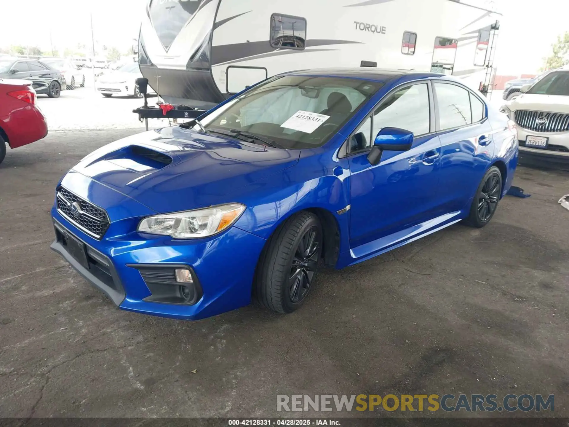 2 Photograph of a damaged car JF1VA1A60L9808981 SUBARU WRX 2020