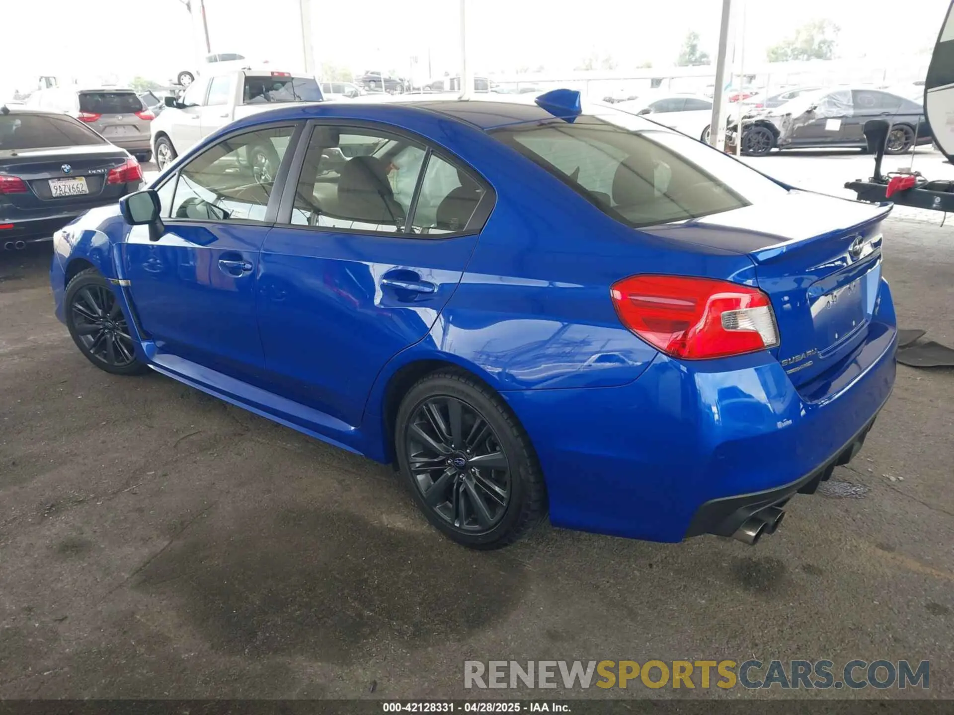 3 Photograph of a damaged car JF1VA1A60L9808981 SUBARU WRX 2020
