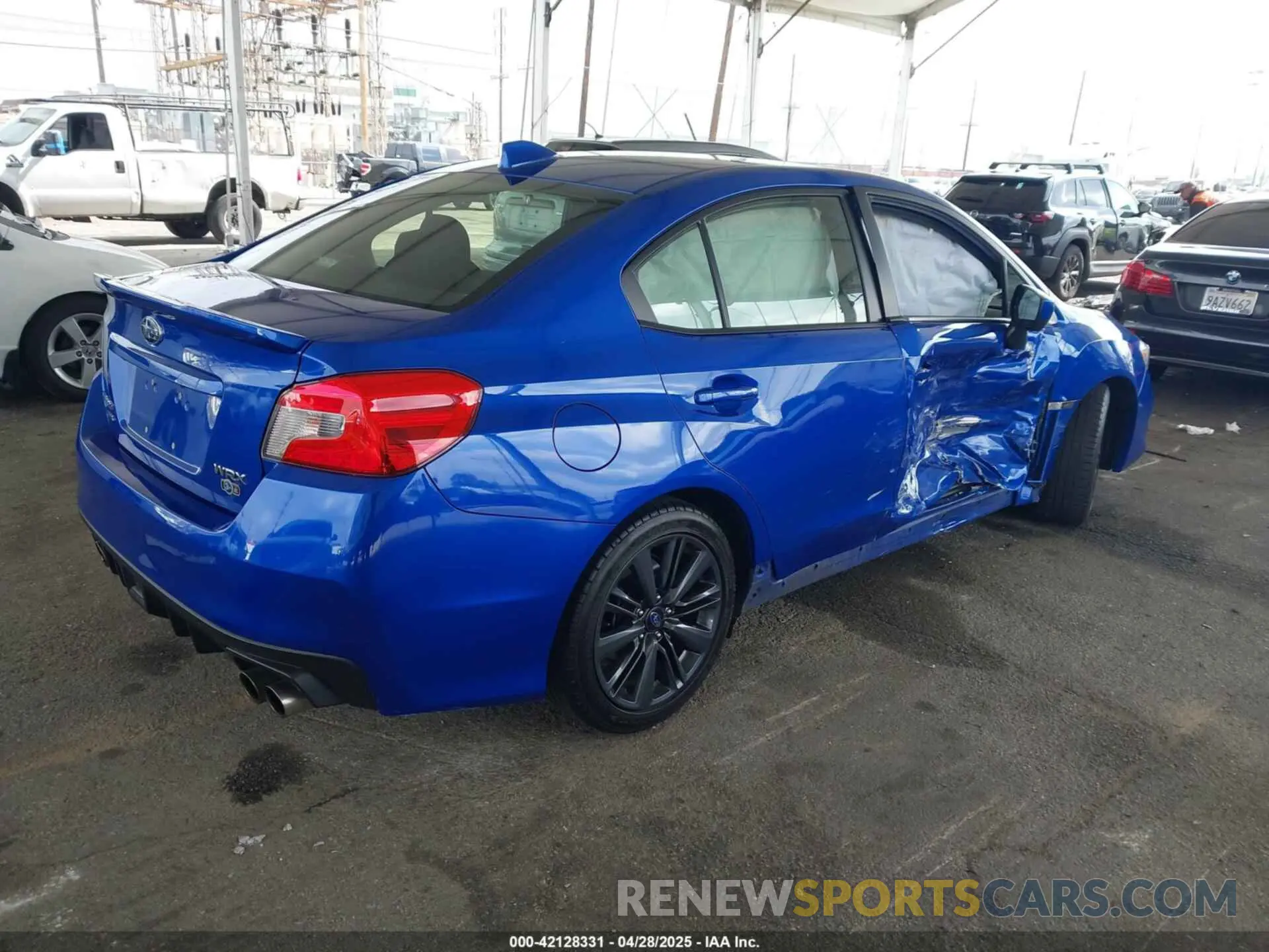 4 Photograph of a damaged car JF1VA1A60L9808981 SUBARU WRX 2020