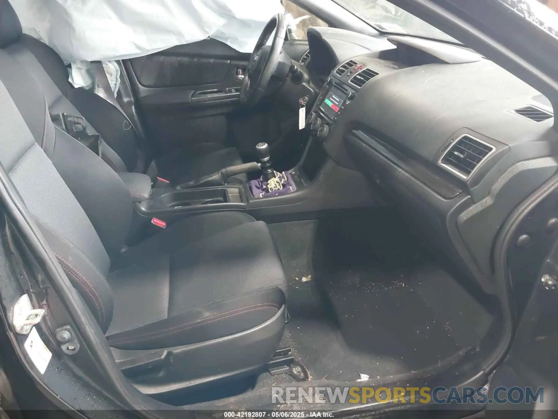 5 Photograph of a damaged car JF1VA1A60L9810343 SUBARU WRX 2020