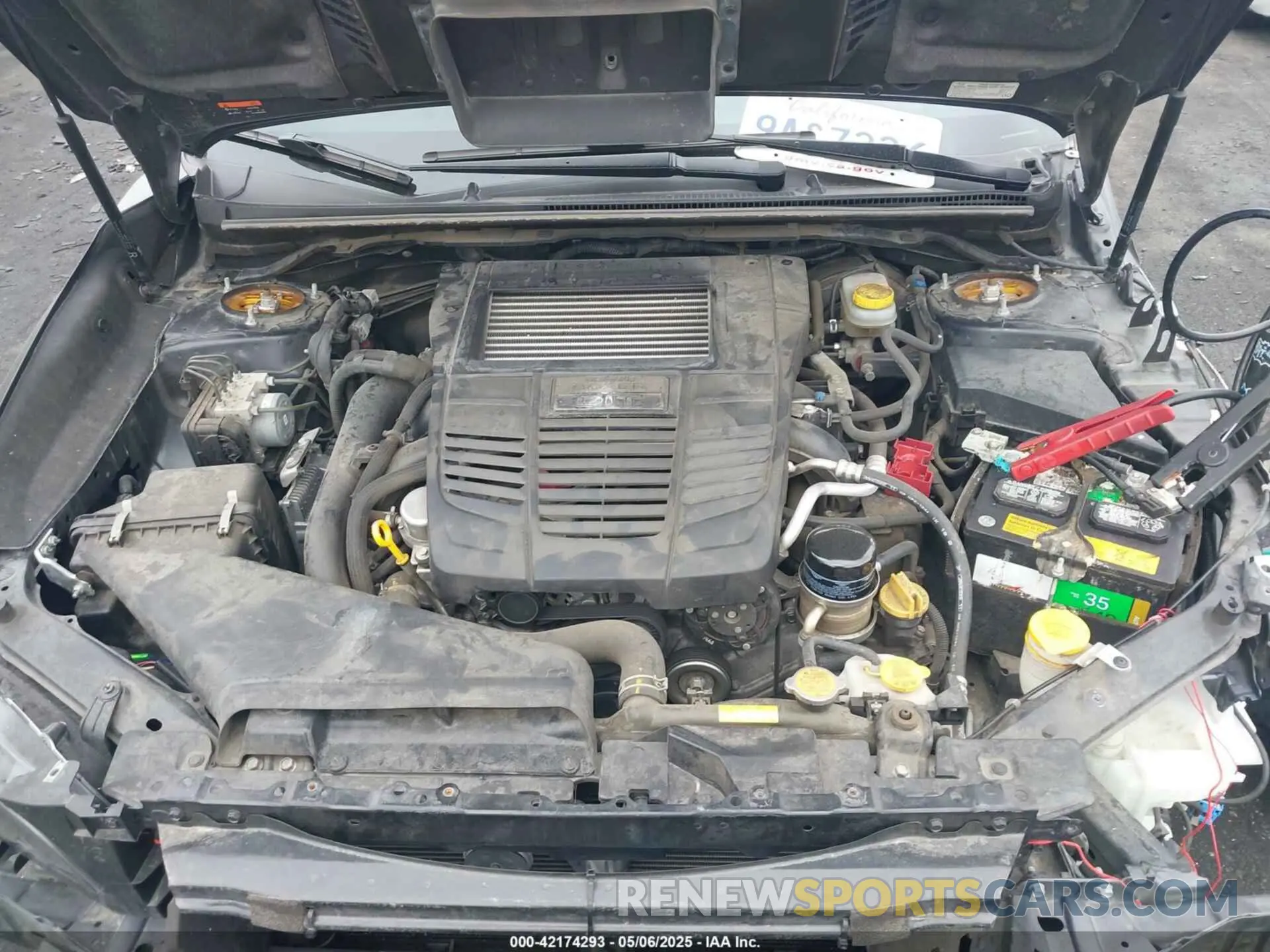 10 Photograph of a damaged car JF1VA1A60L9813422 SUBARU WRX 2020