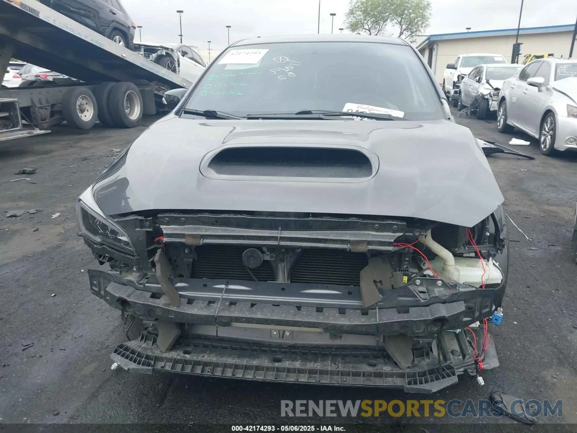 13 Photograph of a damaged car JF1VA1A60L9813422 SUBARU WRX 2020