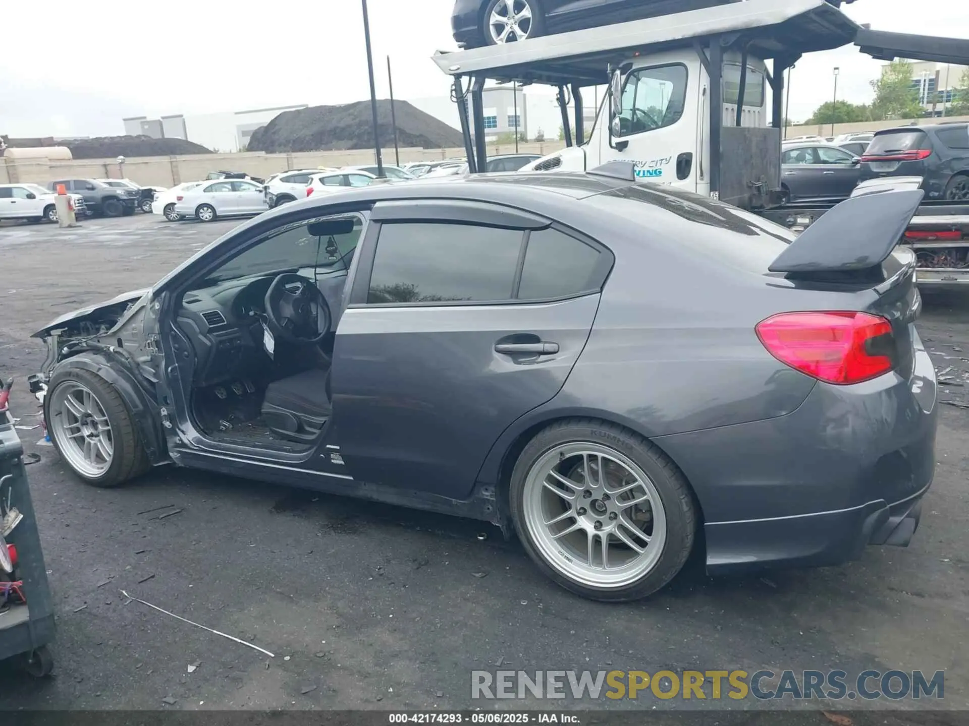 15 Photograph of a damaged car JF1VA1A60L9813422 SUBARU WRX 2020