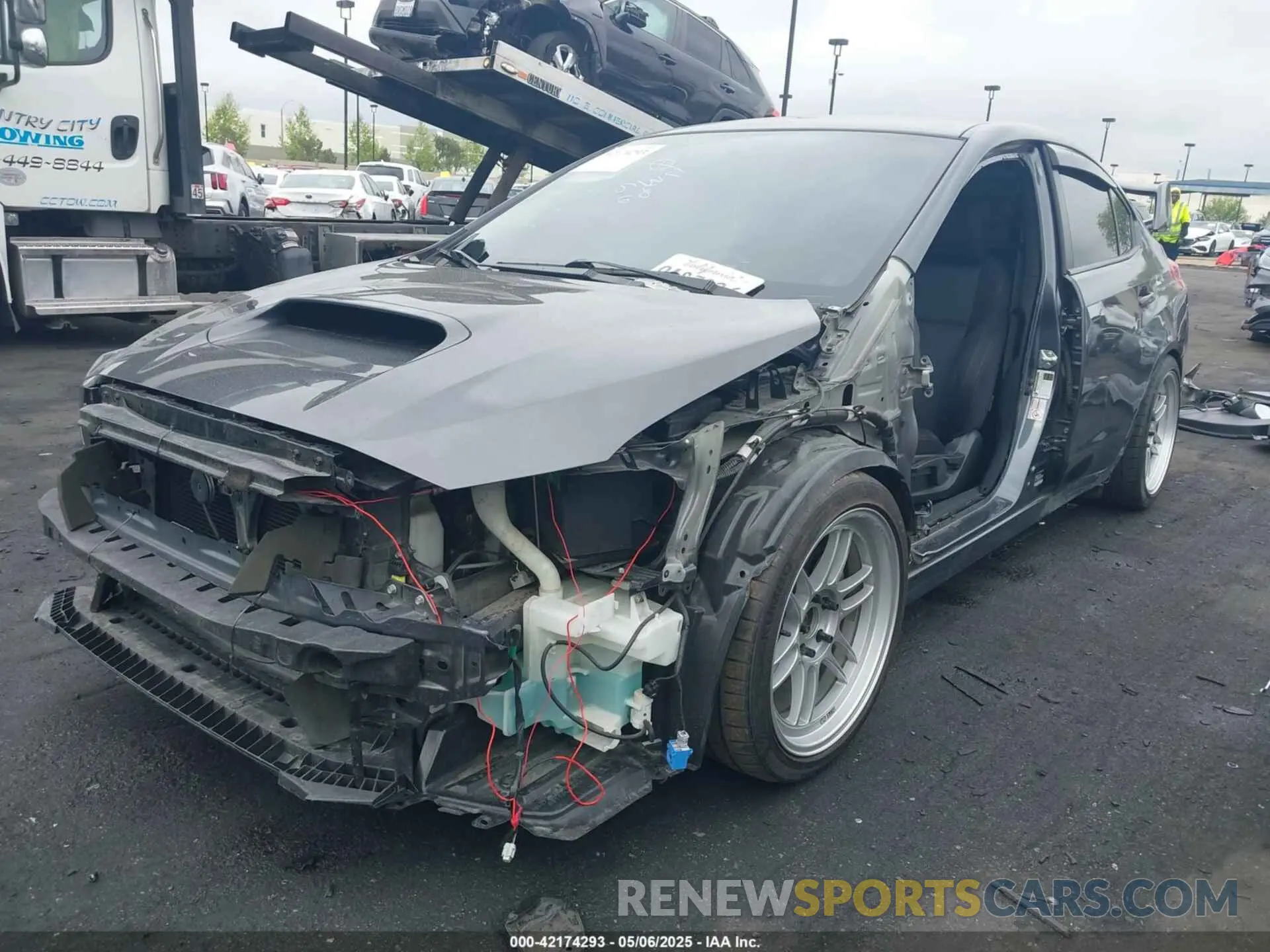 2 Photograph of a damaged car JF1VA1A60L9813422 SUBARU WRX 2020