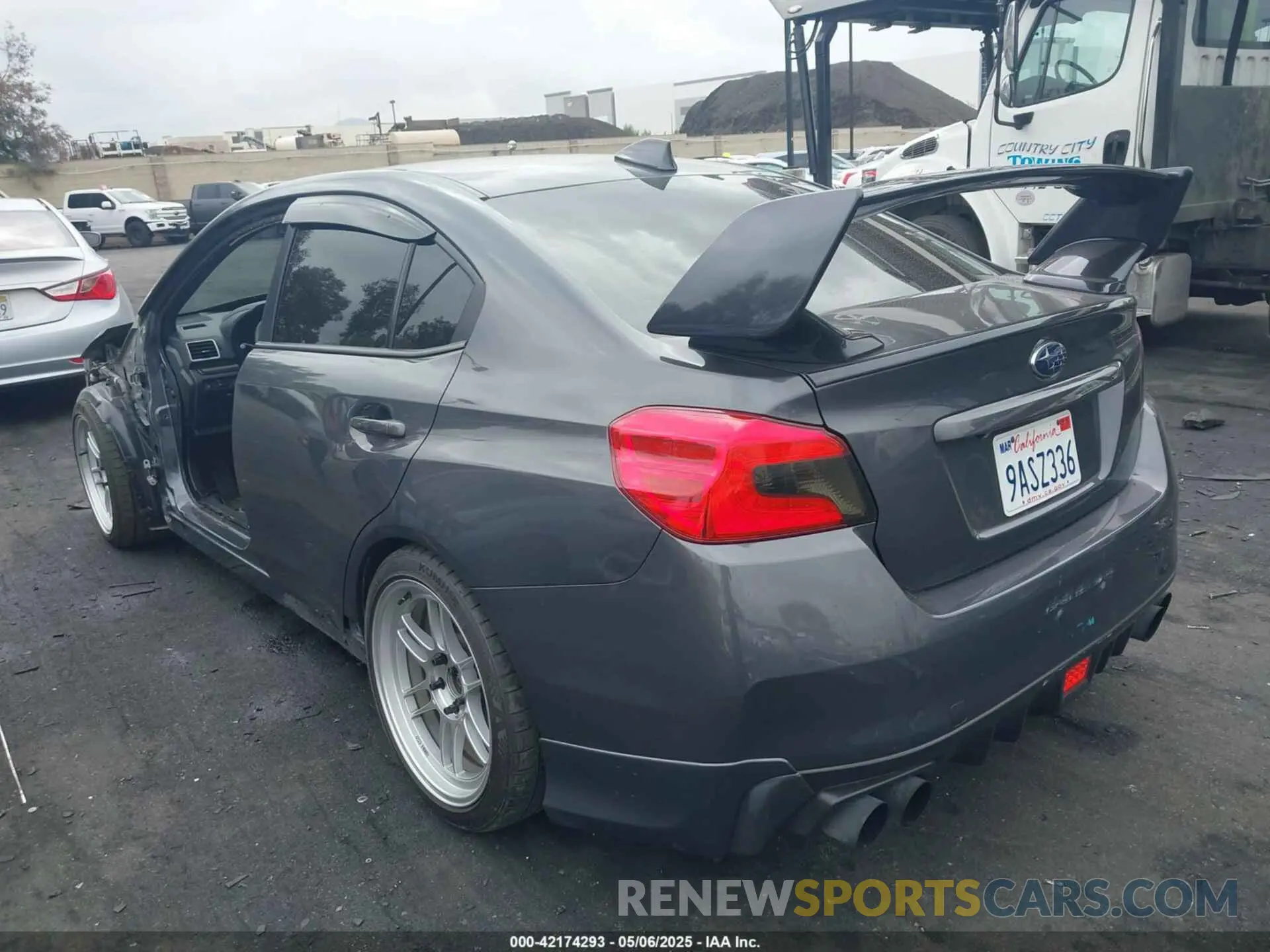 3 Photograph of a damaged car JF1VA1A60L9813422 SUBARU WRX 2020