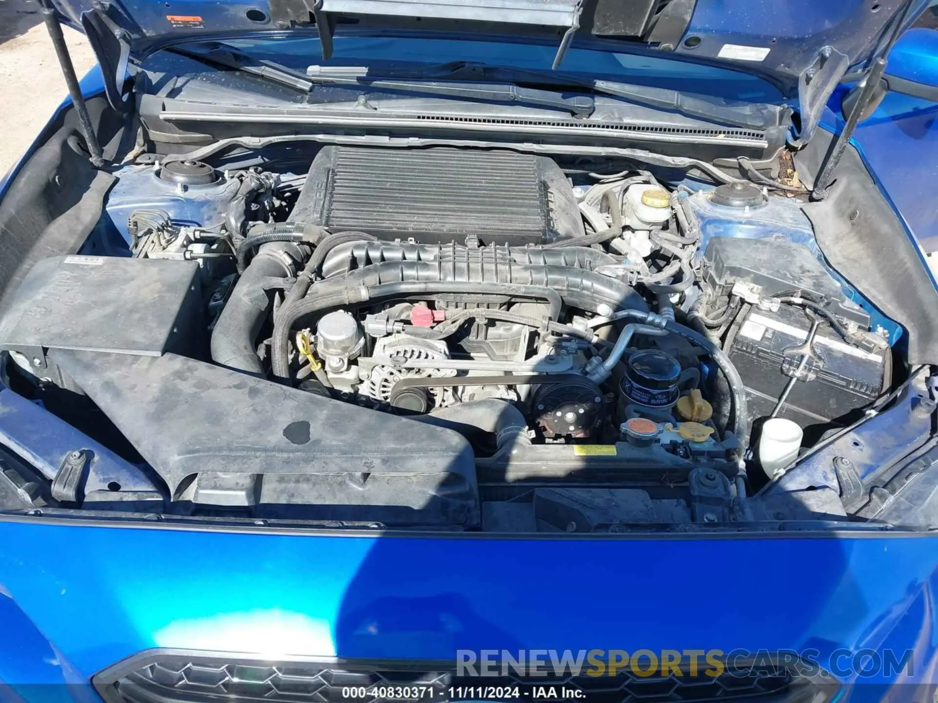 10 Photograph of a damaged car JF1VA1A60L9821357 SUBARU WRX 2020
