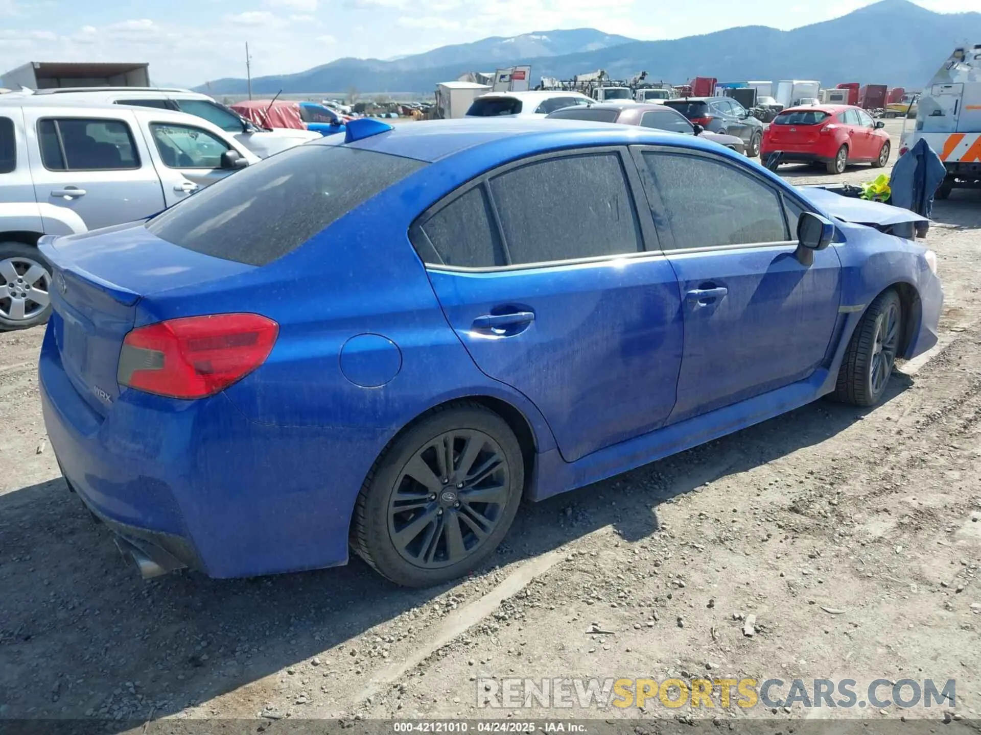 4 Photograph of a damaged car JF1VA1A60L9827899 SUBARU WRX 2020