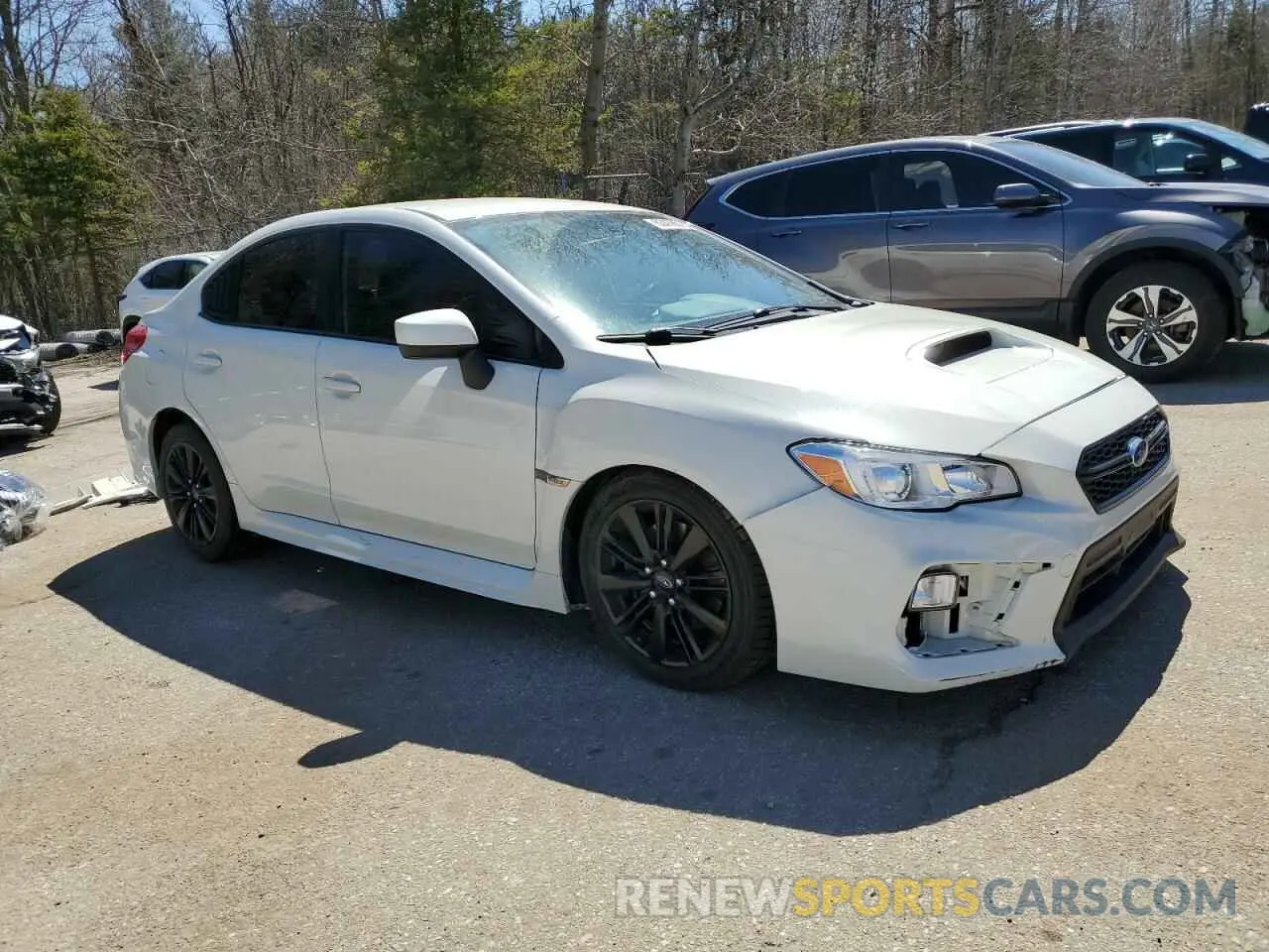 4 Photograph of a damaged car JF1VA1A60L9829927 SUBARU WRX 2020